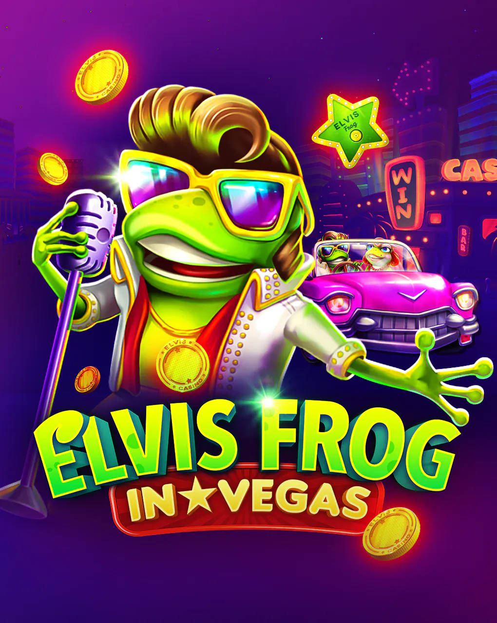 Bgaming : Elvis Frog In Vegas - JFGAMING